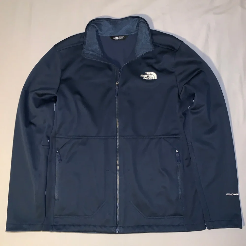 The North Face Apex Bionic Jacket Men Medium Navy - Picture 2 of 8